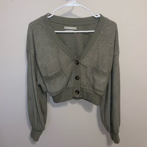 Urban Outfitters cropped v neck sweater
